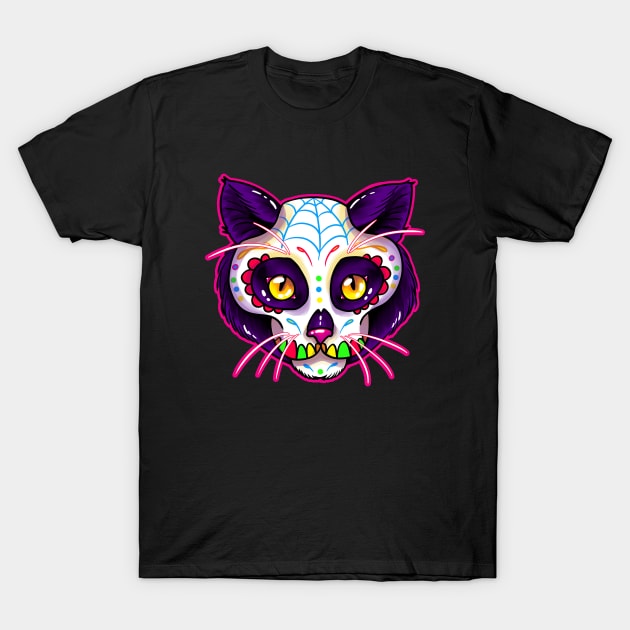 Sugar Cat T-Shirt by CleverAvian